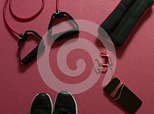 Home workout fitness gear during self- isolation