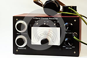 Homebrew crystal radio receiver