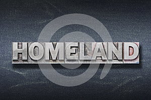 Homeland word den