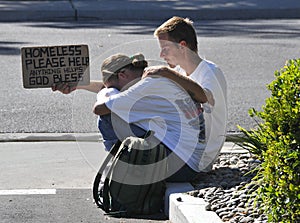 Homeless Couple