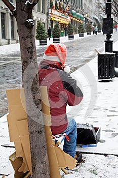 Homeless Man photo