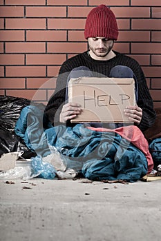 Homeless needs help