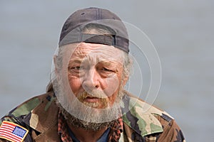 Homeless Old Man photo