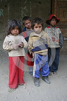 Homeless street kids