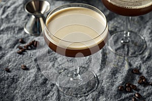 Homemade Alcoholic Espresso Martini