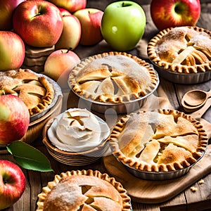 Homemade Apple Pies and Fresh Orchard Bounty
