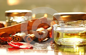 Homemade aromatic oils