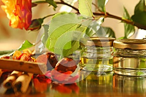 Homemade aromatic oils