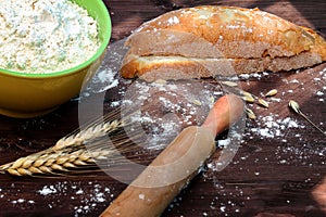 Homemade artisan bread II photo