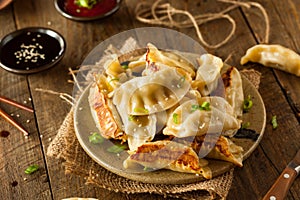 Homemade Asian Pork Potstickers