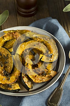 Homemade Autumn Baked Acorn Squash