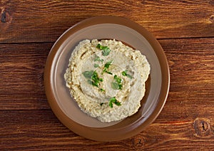 Homemade Baba Ghanoush photo