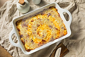 Homemade Bacon Amish Breakfast Casserole