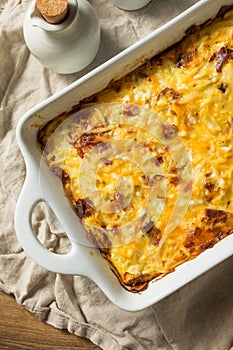 Homemade Bacon Amish Breakfast Casserole