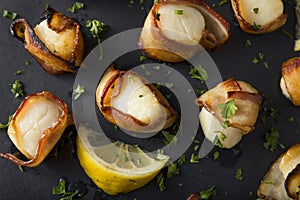 Homemade Bacon Wrapped Scallops