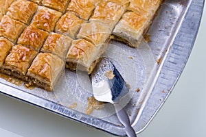 Homemade Baklava Ready to be served