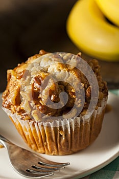 Homemade Banana Nut Muffins