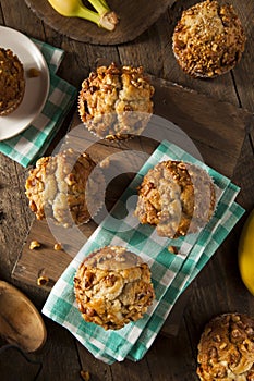 Homemade Banana Nut Muffins