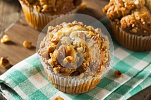 Homemade Banana Nut Muffins