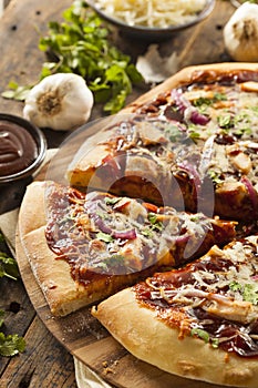 Homemade Barbecue Chicken Pizza