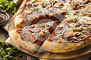 Homemade Barbecue Chicken Pizza