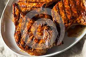 Homemade Barbecue Pork Chops