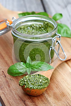 Homemade Basil Pesto