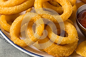 Homemade Battered Onion Rings