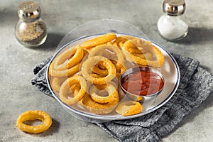 Homemade Battered Onion Rings