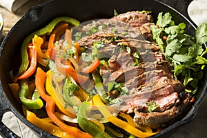 Homemade Beef Steak Fajitas