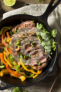 Homemade Beef Steak Fajitas