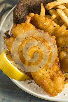 Homemade Beer Battered Fish Fry