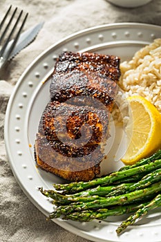 Homemade Blackened Mahimahi White Fish