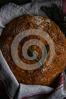 Homemade bread without gluten photo