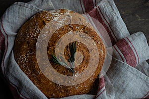 Homemade bread without gluten photo