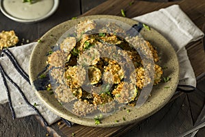 Homemade Breaded Baked Zucchini Chips