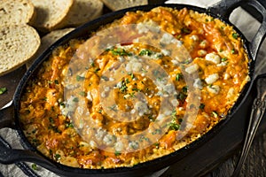 Homemade Buffalo Chicken Dip