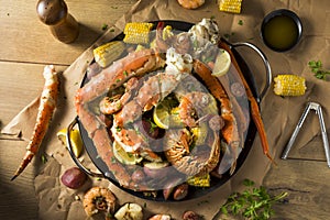 Homemade Cajun Seafood Boil