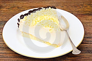 Homemade Cakes: Vana Tallin Cake on Plate