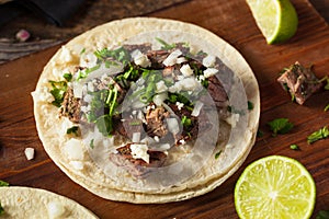 Homemade Carne Asada Street Tacos