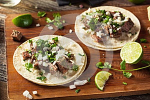 Homemade Carne Asada Street Tacos