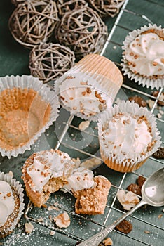 Homemade Carrot Cupcakes