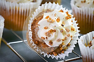 Homemade Carrot Cupcakes