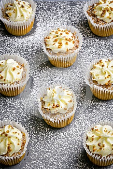 Homemade Carrot Cupcakes