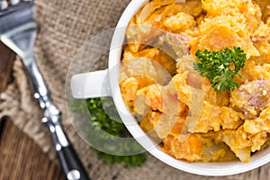 Homemade Carrot Stew