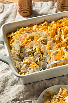 Homemade Cheesy Tuna Casserole