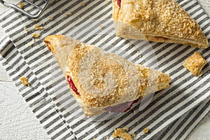 Homemade Cherry Turnover Pastries