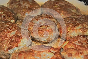 Homemade chicken cutlets