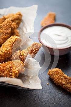 Homemade chicken fingers