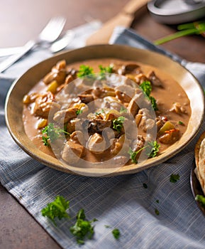 Homemade chicken Tikka Masala